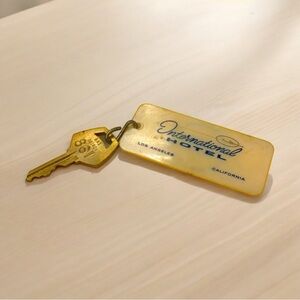 Vintage International Hotel Room Key
